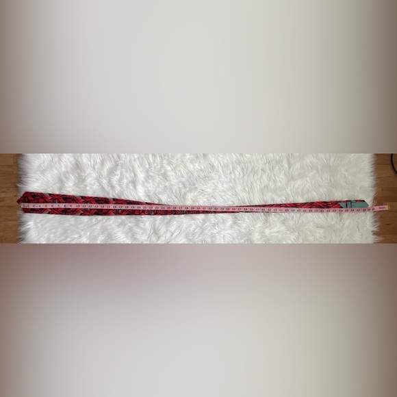 Italo Ferretti | Red and Blue 100% Seta-Silk Tie and Pocket Square - Italy - Picture 10 of 16